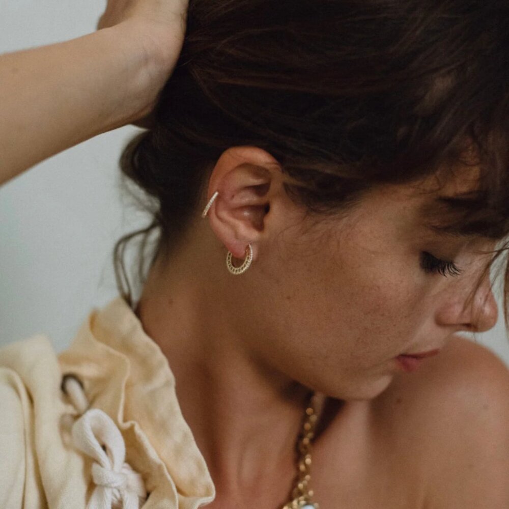 In goop Health | Sprinkle of Courage Ear Cuff - Silver